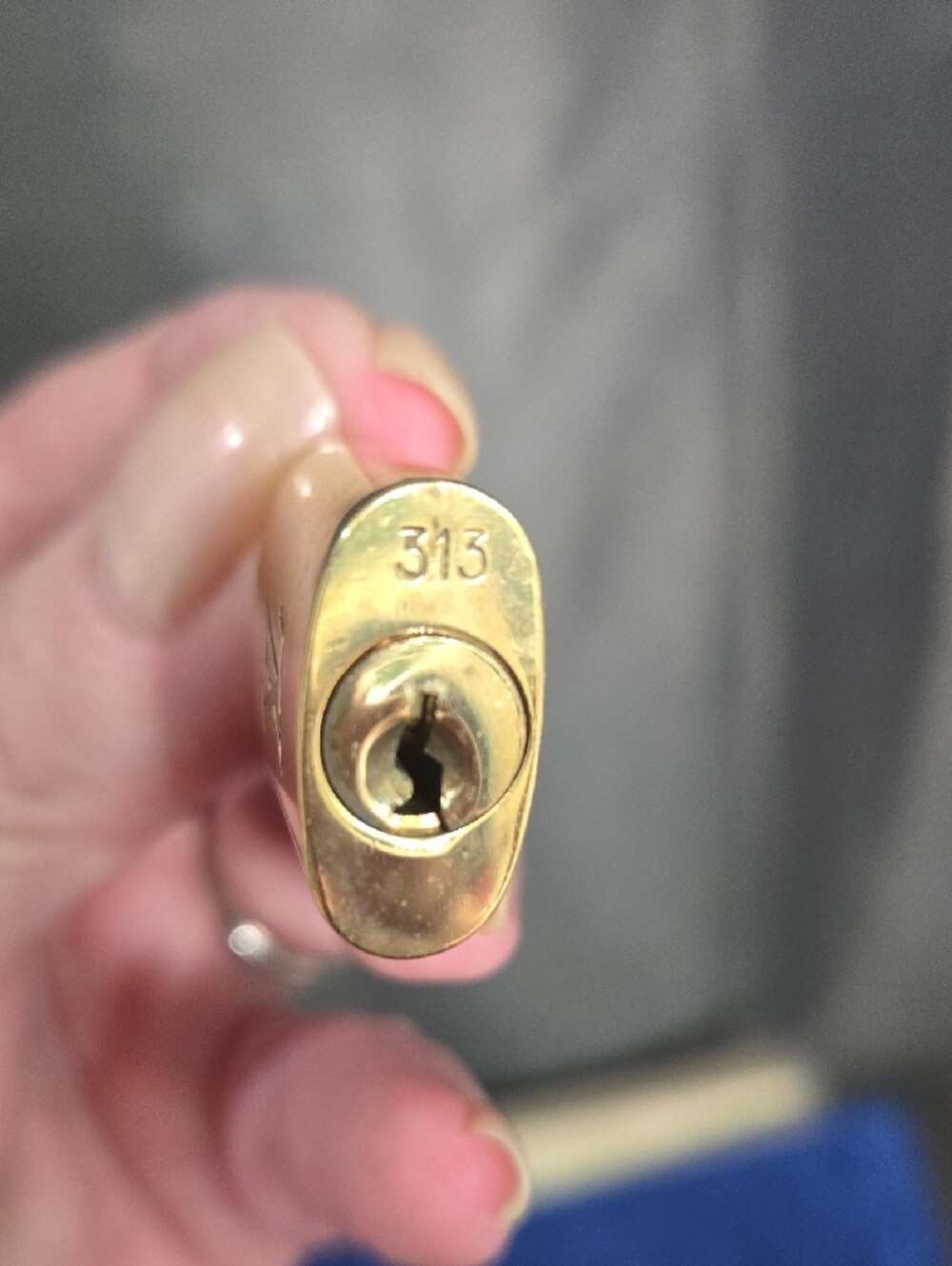 Louis Vuitton Gold-tone Padlock & Key - Picture 6 of 6